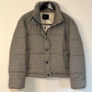 Rails - Ezra Plaid Puffer, NWT, Size M, Retails $298